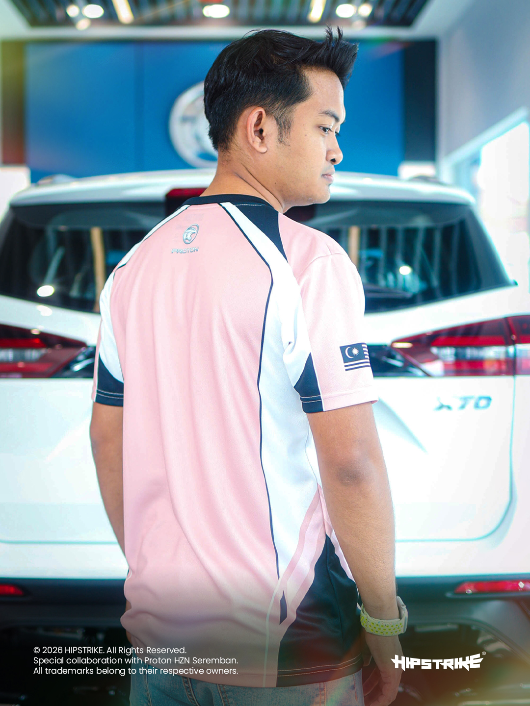 ROUNDNECK SHORT PROTON V1 PINK