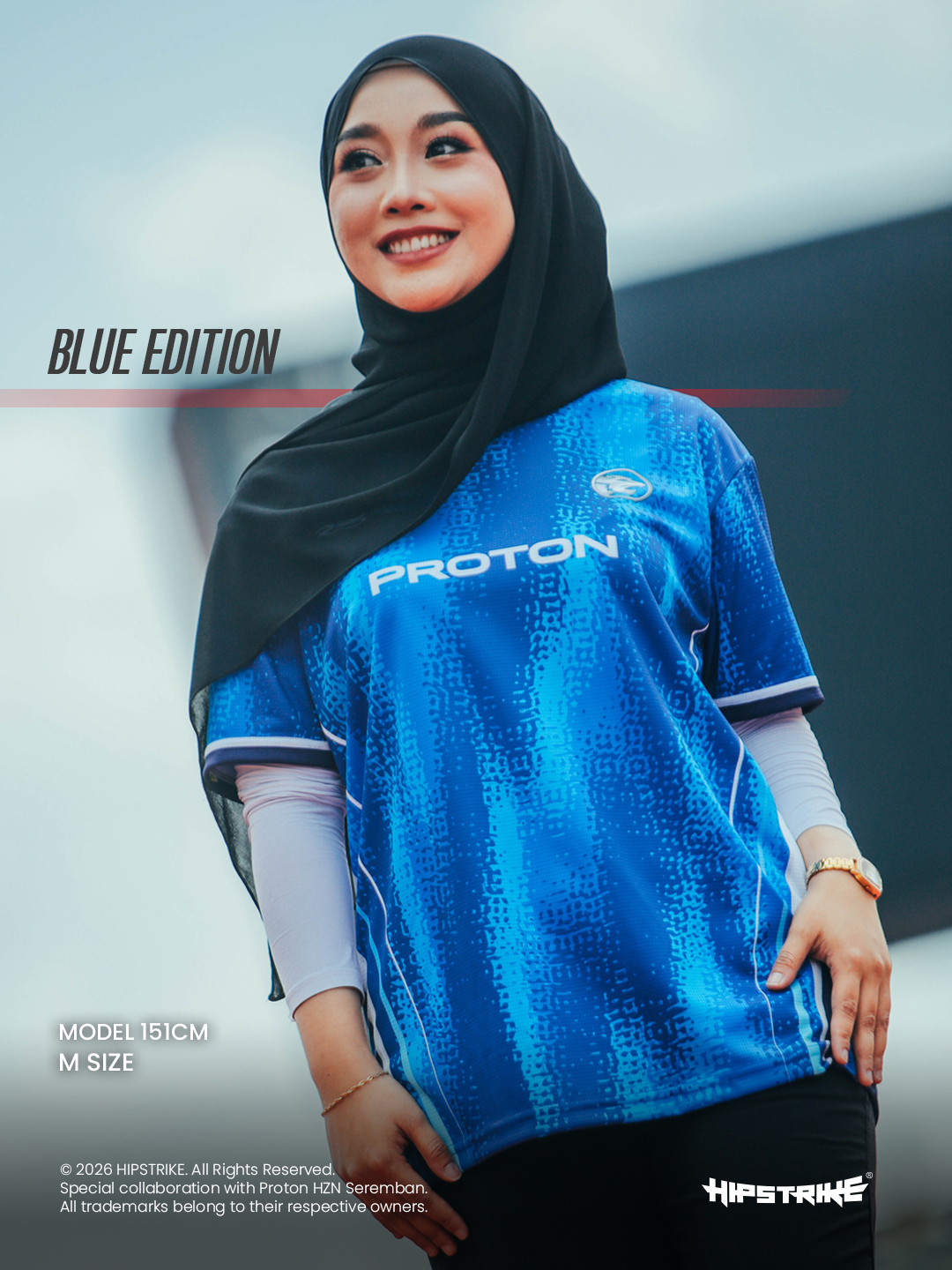 ROUNDNECK SHORT PROTON V2 BLUE