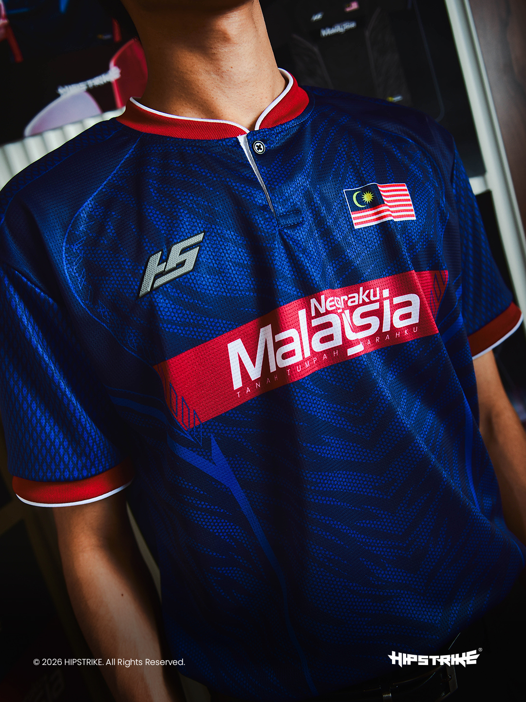 HENLEY COLLAR MALAYSIA V1 (BLUE)