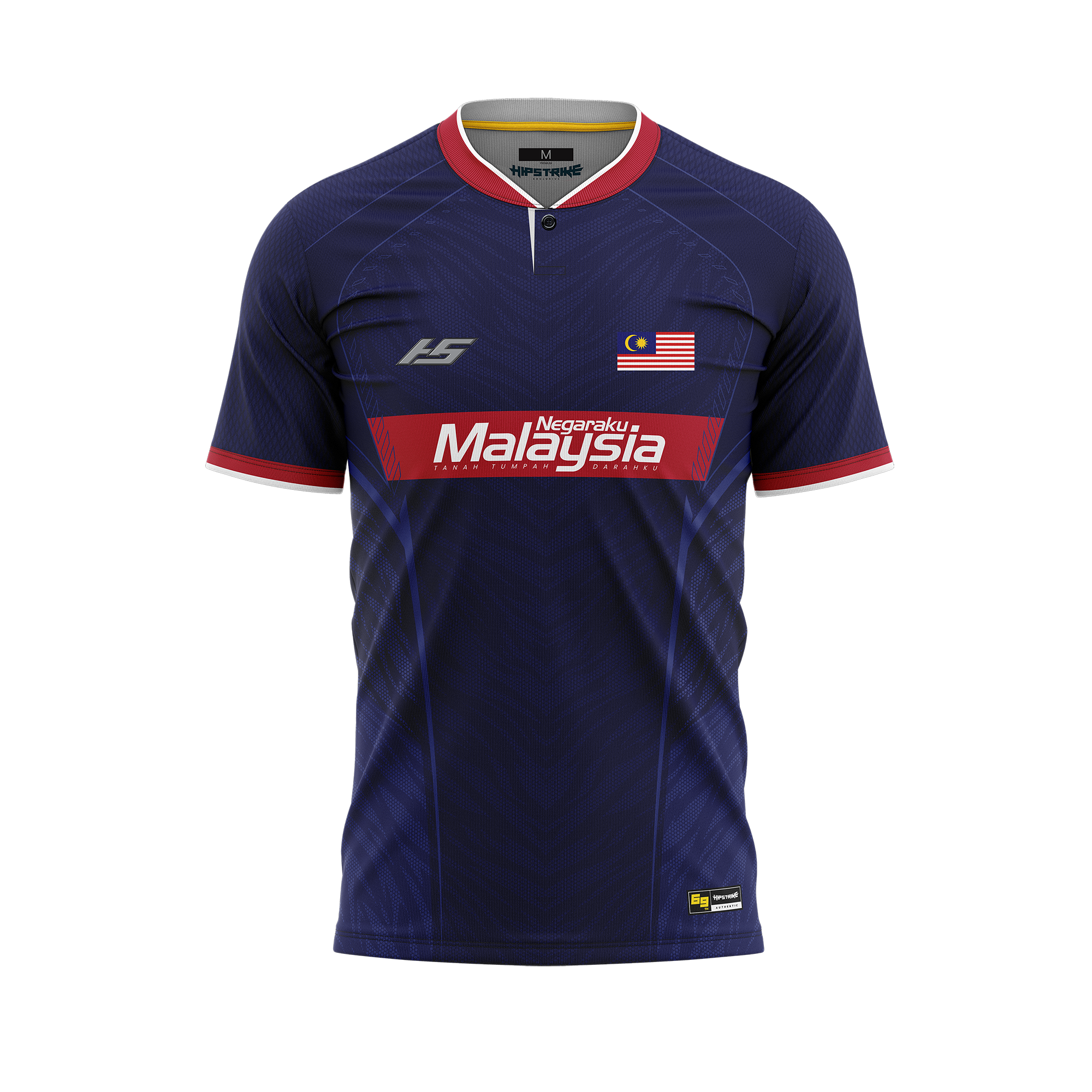 HENLEY COLLAR MALAYSIA V1 (BLUE)